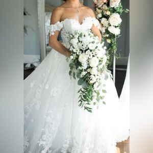 Eve of Milady Wedding custom ball gown
